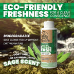 Uncle Todd's Wild Wash Biodegradable Soap, Camping Soap Ideal for Dishes, Body, Hands, and Clothes - 4oz, Sage Scent