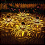 Gnomes Solar Lanterns Outdoor Waterproof Hanging Solar Lights Gnomes Gifts for Women Men Mom Metal Decorative LED Outdoor Lanterns for Patio, Lawn, Landscape, Garden Decor, Yard Decorations