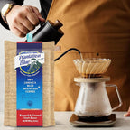 Plantation Blue 100% Blue Mountain Coffee, Dark Roast, Ground, Premium Jamaican Coffee, 12oz
