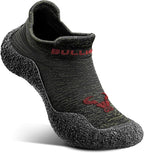 BULLIANT Men Slipper Socks,Grip Socks Hiking Water Shoes Barefoot Shoes for Outdoor Walking Exercises