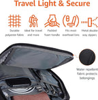 Amazon Basics Travel Laptop Backpack for 17 in / 43.1 cm Laptop, Black