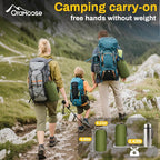 Camping Sleeping Pad, Extra Thick 6 Inch Inflatable Camping Mat with Pillow, Built-in Foot Pump Sleeping Pad for Camping Ultralight Self Inflating Campings Pad for Tent Backpacking Hiking Camp Gear