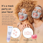 grace & stella Award Winning Skin Care Set - Gift Set for Women - Travel Essentials with Under Eye Masks, Serum, Cleanser, Lip Balm - Holiday Gift for Mom - Vegan Cruelty-Free Self Care