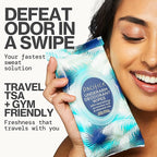 Pacifica Beauty Coconut Milk & Essential Oils Underarm Deodorant Wipes, Helps Remove Odor, Aluminum-Free, Vegan & Cruelty-Free (Pack of 8) | 240 wipes Total