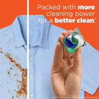 Tide Pods Laundry Detergent, Clean Breeze, 57 Pacs Capsules, 46 Ounce (Pack of 2)