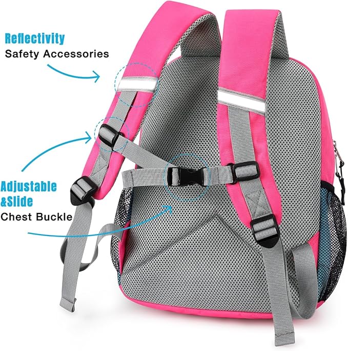 STEAMEDBUN Toddler Backpack for Girls 2-4,Kindergarten Backpack for Girls,Preschool Backpack,Mini