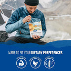 Backpacker's Pantry White Bean, Chicken, and Green Chile Stew | Freeze Dried Backpacking & Camping Food, 6 Count