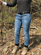 Permethrin Treated Mosquitoes, Flies, Ticks & More Insect Repellent Size Adjustable Fabric Belt (Black) One Size Fits All!