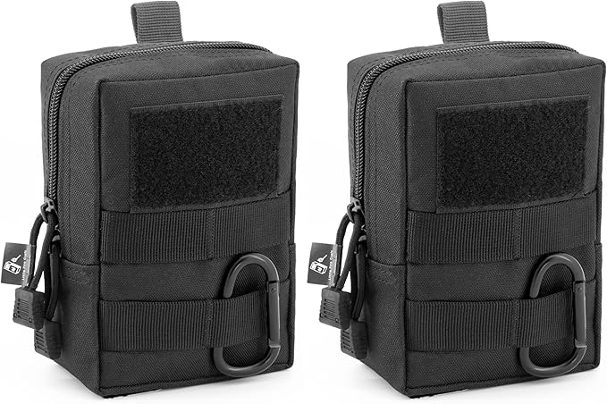 Molle Pouch Tactical Compact Water-Resistant Military Utility EDC Pouch Bag Camping Gear Waist Pack