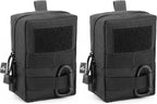 Molle Pouch Tactical Compact Water-Resistant Military Utility EDC Pouch Bag Camping Gear Waist Pack