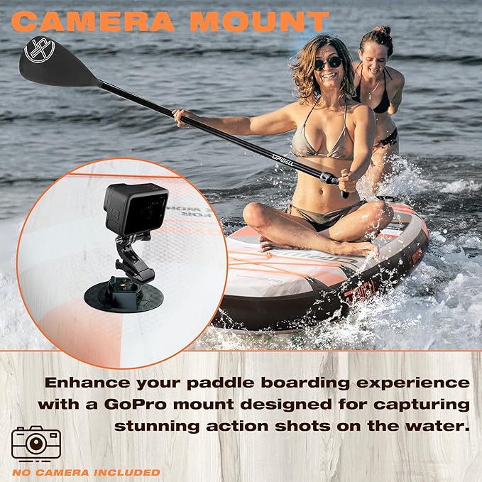 UPWELL 11’6”/11'2”/11'/10'8”/10'6”/10'2” Inflatable Stand Up Paddle Board with sup Accessories Including Backpack, Repairing Kits, Non-Slip Deck, Leash, 3 Fins, Paddle and Hand Pump