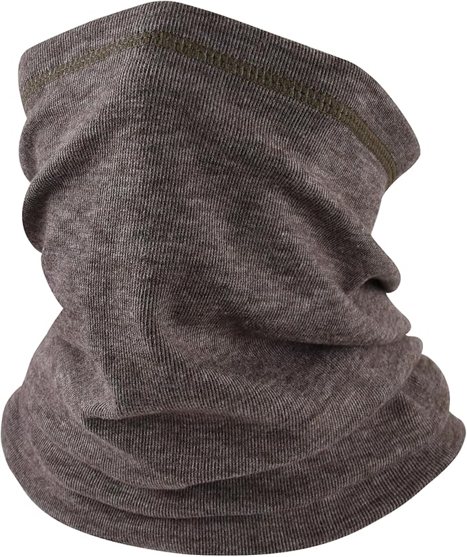 Winter Neck Gaiter Warmer, Soft Fleece Face Mask Scarf for Cold Weather Skiing Cycling Outdoor Sports