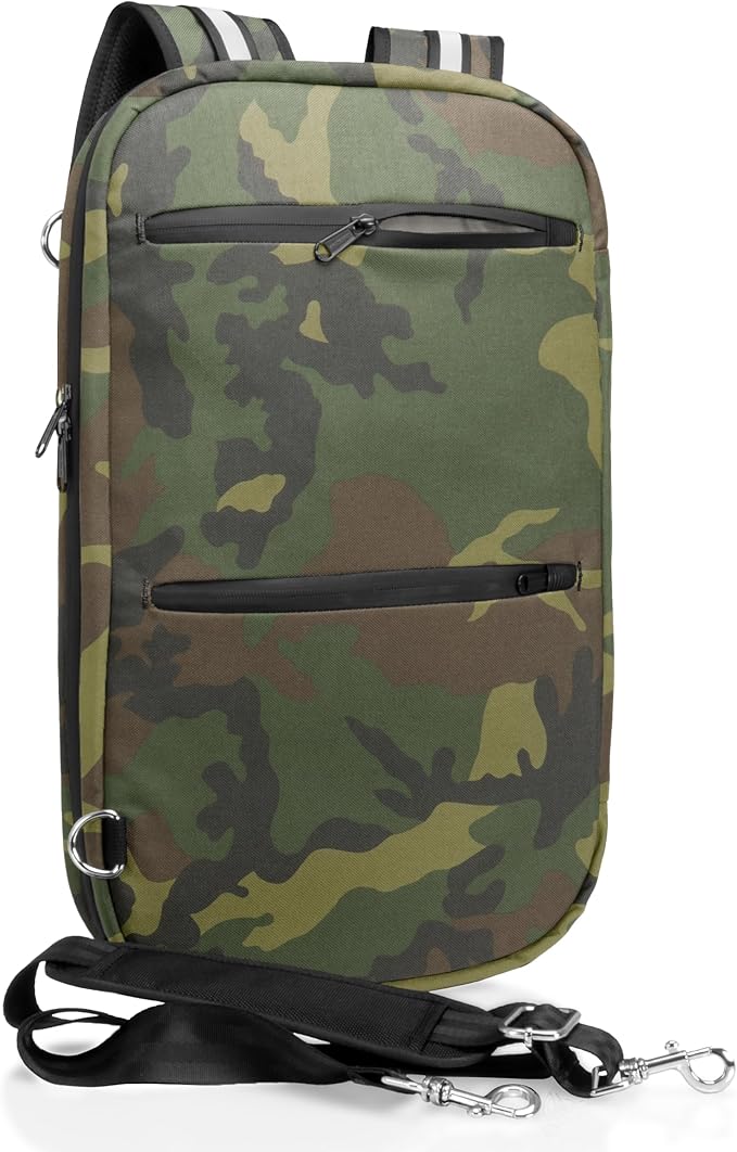 Xtreme Sight Line ~ FLEX Faraday Bag for Laptops, Tablets, and Mid-Size Electronics ~ Tracking/Hacking Defense ~ Woodland Camo