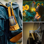 Camping Lantern Rechargeable, Telescoping-Camping-Lights, 10500mAh Capacity Battery Powered,Outdoor-Lantern for Hiking/Adventure/Power Outages, IPX7 Water Resistant(Dark Grey)