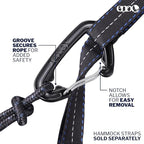 ENO DoubleNest Hammock - Lightweight, Portable, 1 to 2 Person Hammock - for Camping, Hiking, Backpacking, Travel, a Festival, or The Beach - Splash/Sapphire