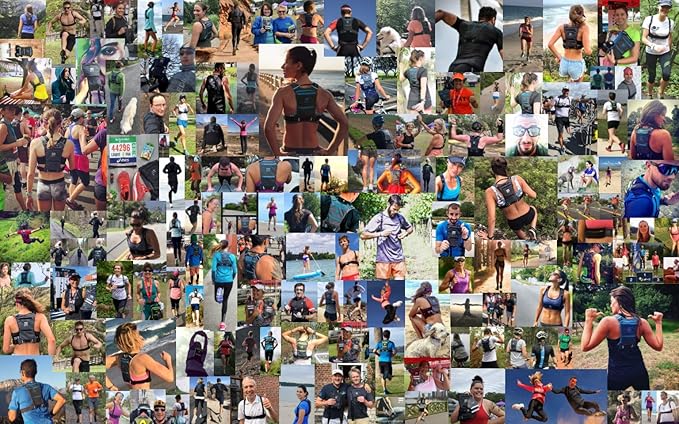 Minimalist Running Pack - Running Backpack Phone Holder, Storage, Thoracic Belt - Carry Personal Items - Running Gear For Men & Women - Lightweight running water backpack