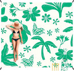 Beach Blanket, Waterproof Sandproof Beach Mat Lightweight Outdoor Picnic Blanket for Travel, Camping, Hiking