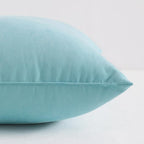 NTBAY Toddler Pillows, Down Alternative 13"x18" Pillows, Machine Washable - Soft and Breathable Travel Small Pillows for Sleeping, Ideal for Daycare, Crib, Cot, Aqua