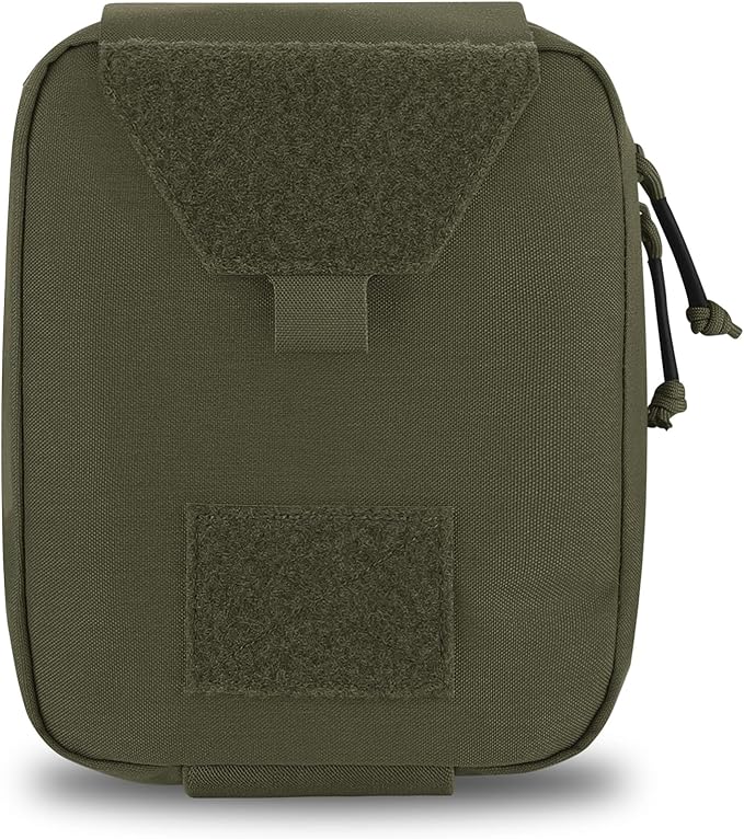 PETAC GEAR Tactical Rip Away Medical IFAK Pouch Tear Off First Aid EDC Pouches Molle & Belt Outdoor Emergency Survival Bag