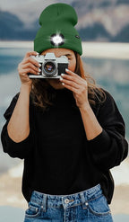 ATNKE LED Lighted Beanie Hat,USB Rechargeable 4 LED Running Headlamp Bright Cap with The Light Gifts for Men and Women