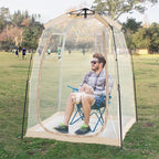 All Weather Proof Pod Sports Pod,540°View Weather Tent,1-4 Person Instant Tent with Sealed Floor,Outdoor Screen House with Carrying Bag,Screen Room for Sport Event,Camping,Fishing