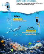 Greatever Dry Snorkel Set,Panoramic Wide View,Anti-Fog Scuba Diving Mask,Professional Snorkeling Gear