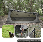 onewind Ultralight One Person Bivy Tent, Backpacking Tent for Single Person Waterproof Silnylon Lightweight for Camping Backpacking Hiking, NO Trekking Pole