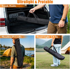 Folding Camping Table, Portable Outdoor IGT Camp Table, Foldable Picnic Table, Outdoor IGT Cook System with Carry Bag, Ultralight Aluminum, Adjustable Height, for Beach, Backyard,BBQ