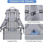 Large Personal Item Travel Backpack For Women Men Airline Approved Carry On Backpack Flight Approved Waterproof Sports Luggage Backpack Casual Daypack Small Hiking Backpack