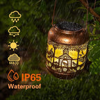 Chicken Solar Lanterns Outdoor Waterproof,Hanging Solar Lights Chicken Gifts for Women Men Metal LED Decorative Light for Yard,Patio,Lawn,Tabletop,Pathway,Landscape,Garden Decor