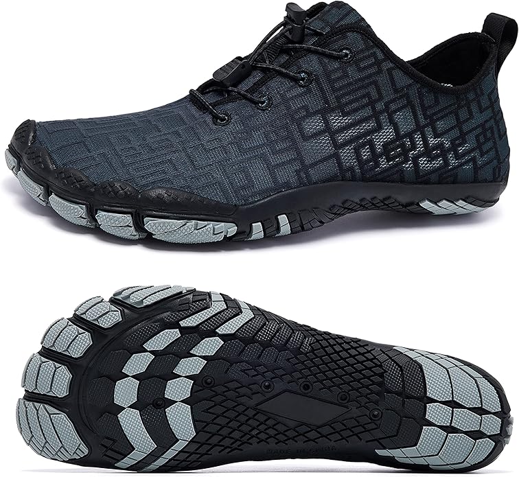Racqua Water Shoes Quick Dry Barefoot Beach Aqua Sport Swim Surf Pool Hiking Diving Walking for Men Women
