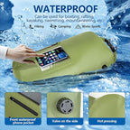 30L Waterproof Dry Bag with 20L Detachable Cooler, Dry Bag Cooler Backpack with Phone Pocket and Bottle Pouch, Suitable for Kayaking, Boating, Camping and Water Activities