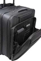 Alpine Swiss Rolling Laptop Briefcase Wheeled Overnight Carry on Bag Up to 15.6 Inches Notebook - Carries Legal Size Files