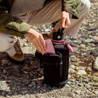 Insulated Water Bottle 128oz,Triple Wall Vacuum Stainless Steel(Dishwasher Safe),Leak Proof & Non-BPA,Flask Jug with Paracord Handle & Straw Spout Lids Sports Red