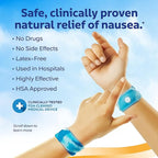 Sea-Band Anti-Nausea Acupressure Wristband for Motion & Morning Sickness, Child, Color May Vary
