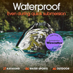 Earth Pak Waterproof Dry Bag - Roll Top Waterproof Backpack Sack Keeps Gear Dry for Kayak with Waterproof Phone Case