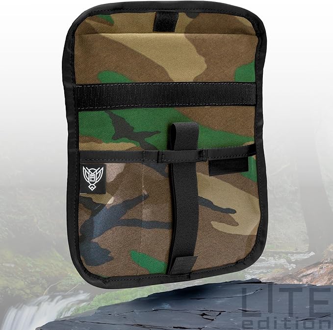 Xtreme Sight Line ~ AQUA RT Dry Bag~ Water-Proof Faraday Dry Bag for Laptops, Tablets, and Mid-Size Electronics ~ Small LITE Faraday Bag Combo ~ Woodland Camo