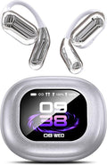 EUQQ AI Translation Earbuds, Language Translator Earbuds Real Time for 144 Languages,audifonos traductores inglés español,Bluetooth 5.4 LCD Touch Screen Earphones,Ideal for Travel Business Learning