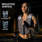 PROIRON Weighted Vest Soft Washable for Men Women Kids 6.5lbs/11lbs/17.5lbs/22lbs,Fully Reflective Running Weight Vest,No Leakage Weighted Vest for Fitness,Workout,Weight Loss,Strength Training
