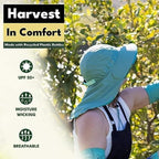 FARMER'S DEFENSE Sun Hat | UPF 50+ Sun Protection | Wide Brim | Lifeguard Hat | Beach, Gardening, Fishing, Hiking, Outdoors