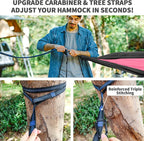 Camping Hammock Pink Grey Hammocks with Mosquito Net Tent and Rain Fly Tarp Portable Single & Double Nylon Parachute Hammock with Heavy Duty Tree Strap Outdoor Backpacking Survival Travel