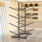 Kayak Storage Rack, Heavy-Duty Metal Kayak Storage Rack Adjustable Freestanding Kayak Stand, Canoe and Paddleboard Kayak Rack for Indoor & Outdoor Use