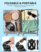 VGKE Full Face Snorkel Mask for Adults, 180 Degree HD Panoramic View Snorkeling Gear with Waterproof Phone Pouch, Anti-Leak & Anti-Fog, Breathe Freely Suitable for Men/Women