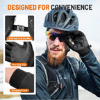 Winter Gloves Men Women Windproof Touchscreen Gloves with Liner Thermal,Running Gloves for Cycling Driving Daily Work