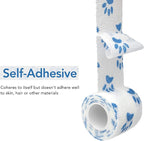 RISEN Cohesive Bandage 2” x 5 Yards, 6 Rolls, Self Adherent Wrap Medical Tape, Adhesive Flexible Breathable First Aid Gauze Ideal for Stretch Athletic