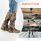 Waterproof Adjustable Leg Gaiters for Men and Women Snow Boot Gaiters for Hiking in Hunting Sand and Mud Mountain Climbing or Snowshoeing