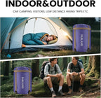 FARLAND Sleeping Bags 30℉ for Adults Teens Kids with Compression Sack Portable and Lightweight for 3-4 Season Camping, Hiking,Waterproof, Backpacking and Outdoors