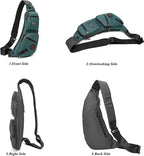 NICGID Sling Bag Chest Shoulder Backpack Crossbody Bags Casual Daypack for Men Women