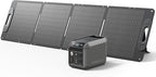 Dabbsson 600L Solar Generator with 120W Solar Panel,768Wh 600W Power Station,Up to 900W AC Output,1.5X Extended Runtime,Recharge 100% in 1.6 Hrs,Semi-Solid LiFePO4,EPS,100W USB-C,for Camping RV Home