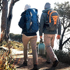 WATERSY 1 Gallon Water Bottle Insulated(Cold for 48 Hrs),BPA Free&Leak Proof,128oz Stainless Steel Water Jug,Big thermo,Large Water Bottle with Handle for Gym,Hiking,Camping&Travel,Lake Blue